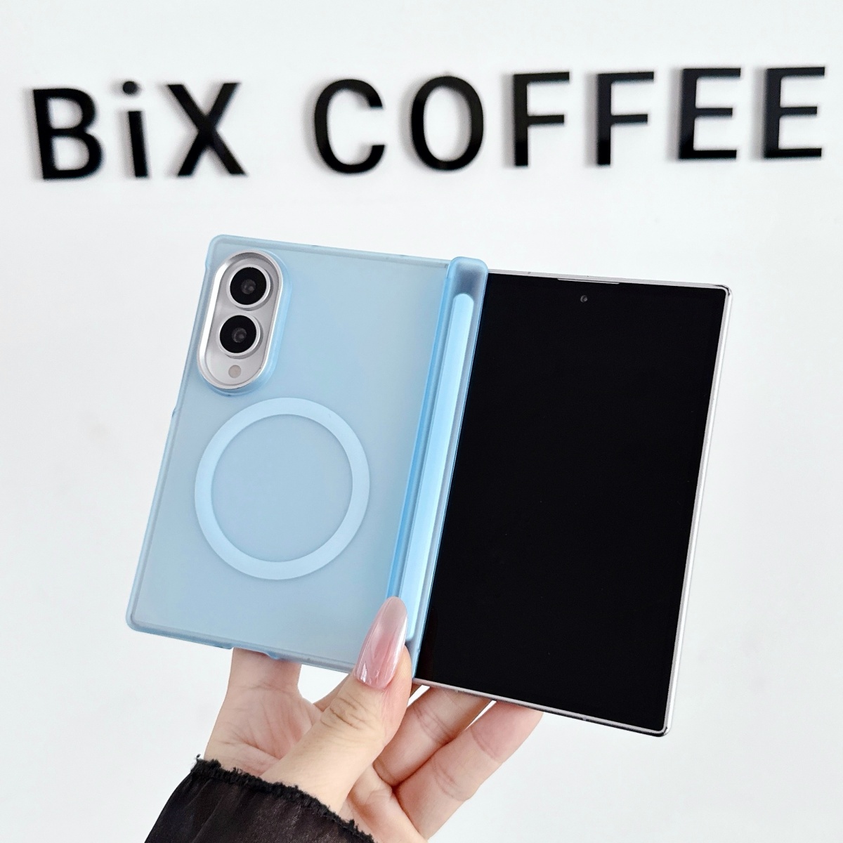 Z Phone Accessories - Funda de Lujo Translúcida Mate con