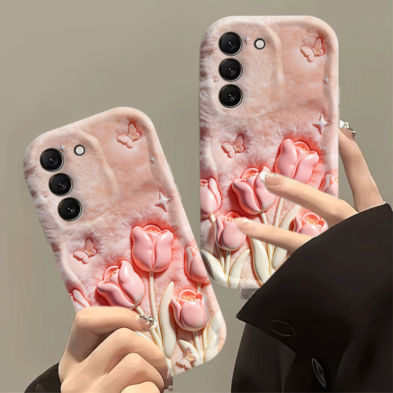 Samsung Galaxy A55 - Funda de Teléfono con Diseño Plano