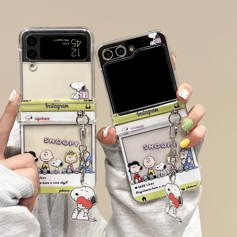 Z Phone Accessories - Funda Transparente para Teléfono con Dibujos