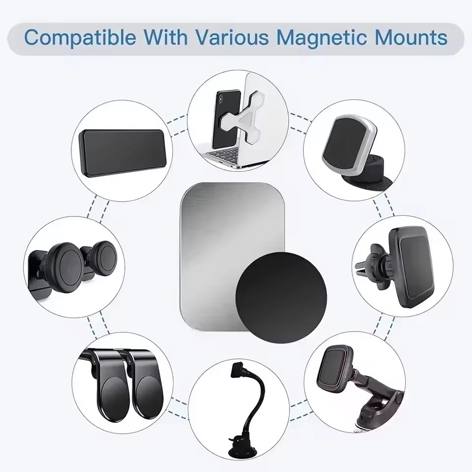 5/10 piezas Placa Metálica Mag - Phone Accessories And Gadget reseña y precio