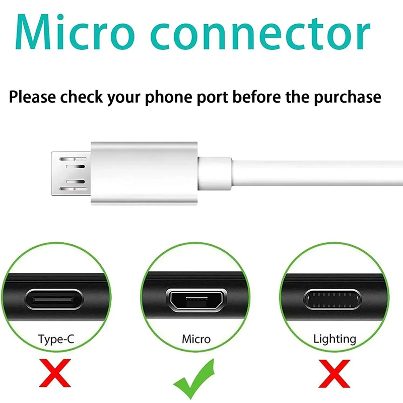 10-50 Uds Micro V8 5Pin USB Ca - Phone Accessories Wholesale reseña y precio