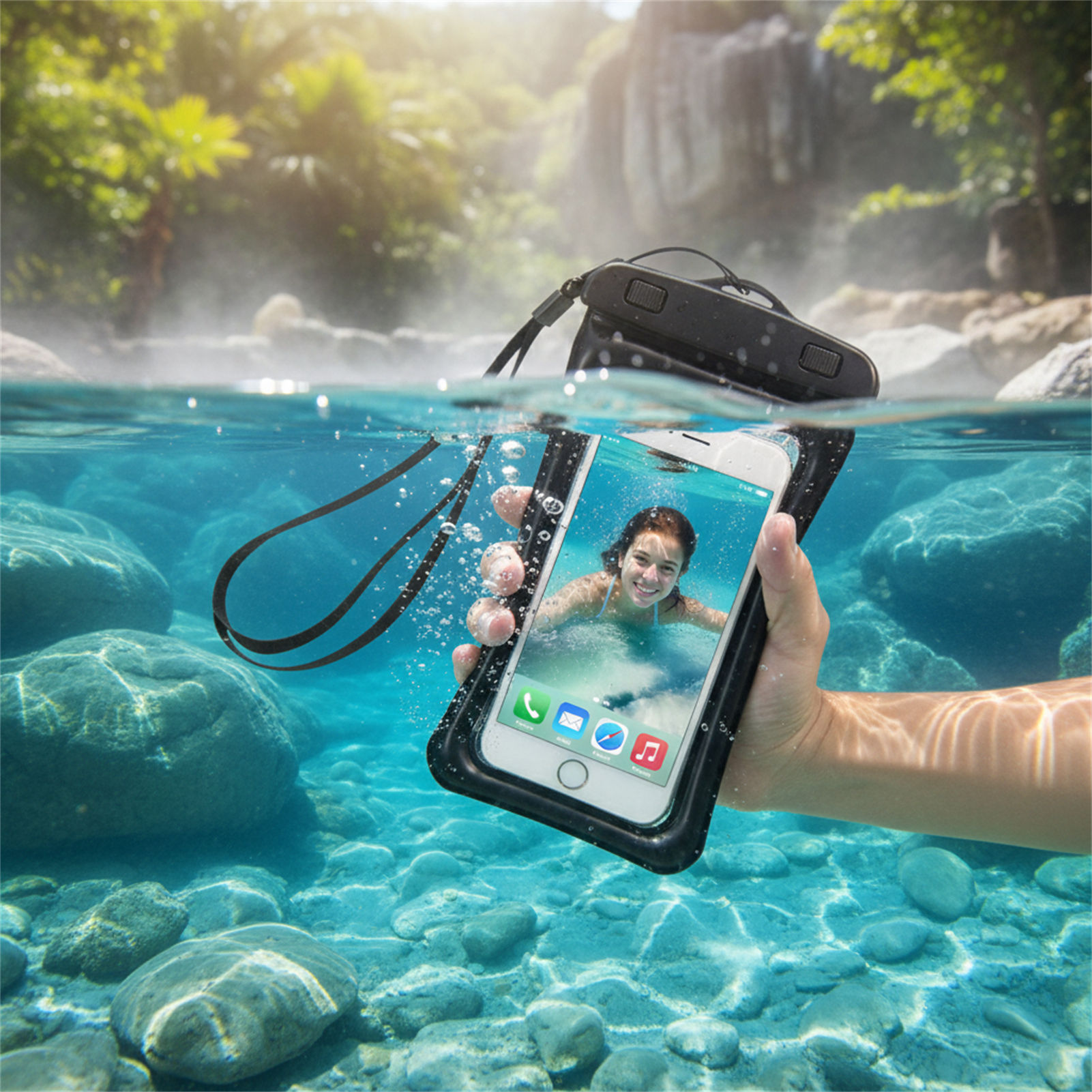 Bolsa Impermeable para Teléfon - Phone Accessories Men reseña y precio