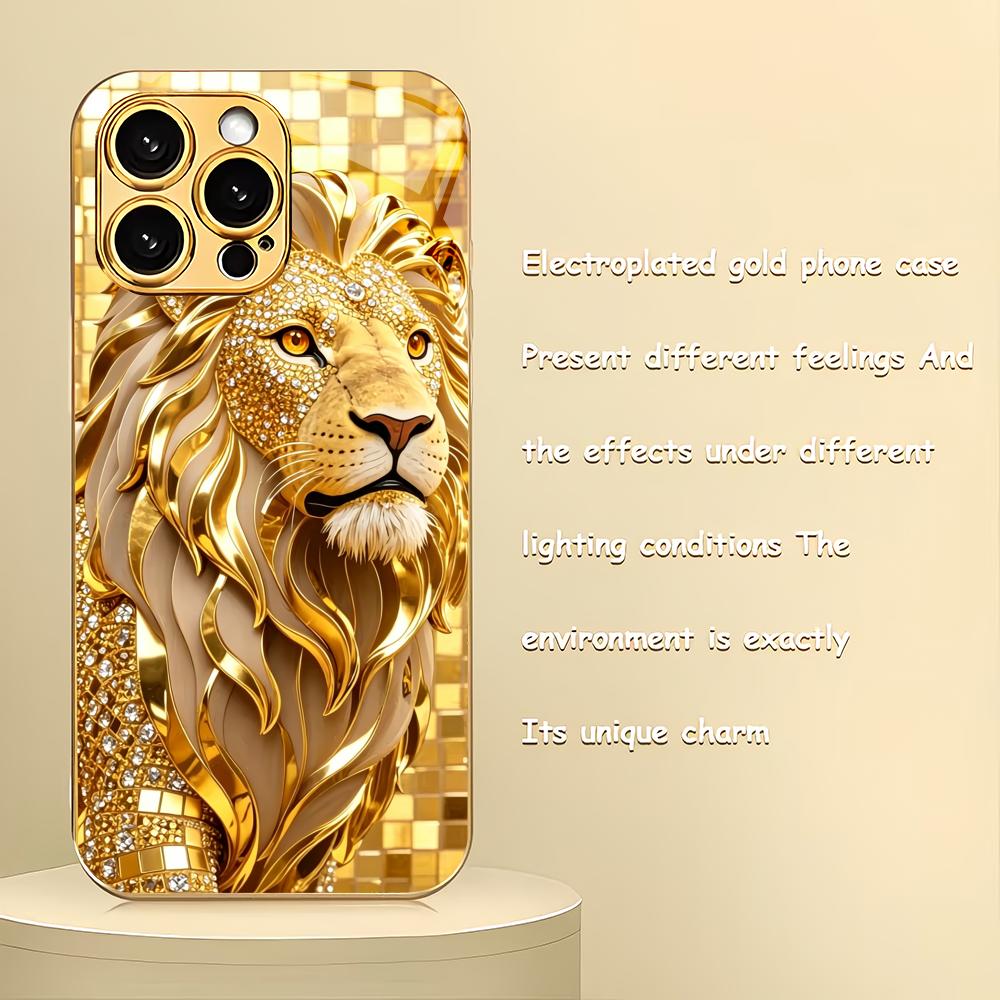 Funda Metálica Dorada con Dise - Phone Accessories Wholesale reseña y precio