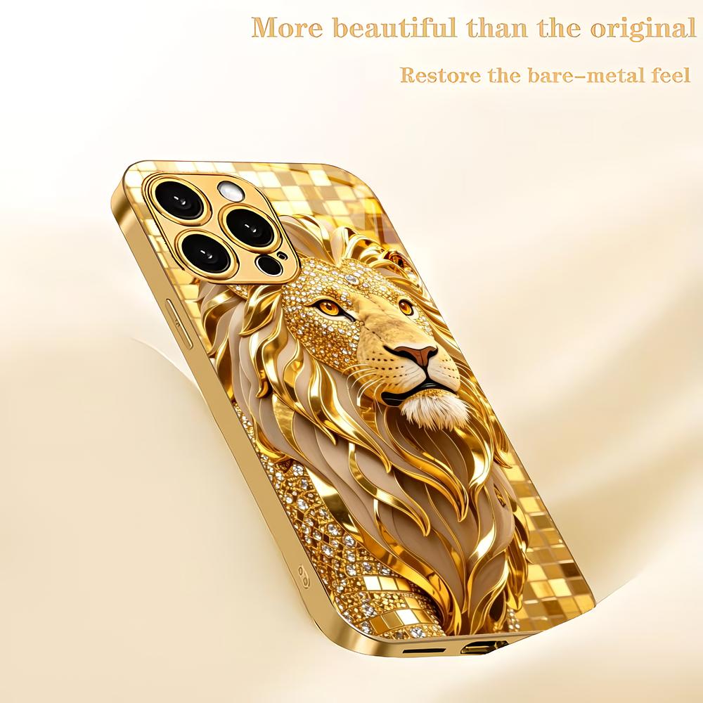 Funda Metálica Dorada con Dise - Phone Accessories Wholesale reseña y precio