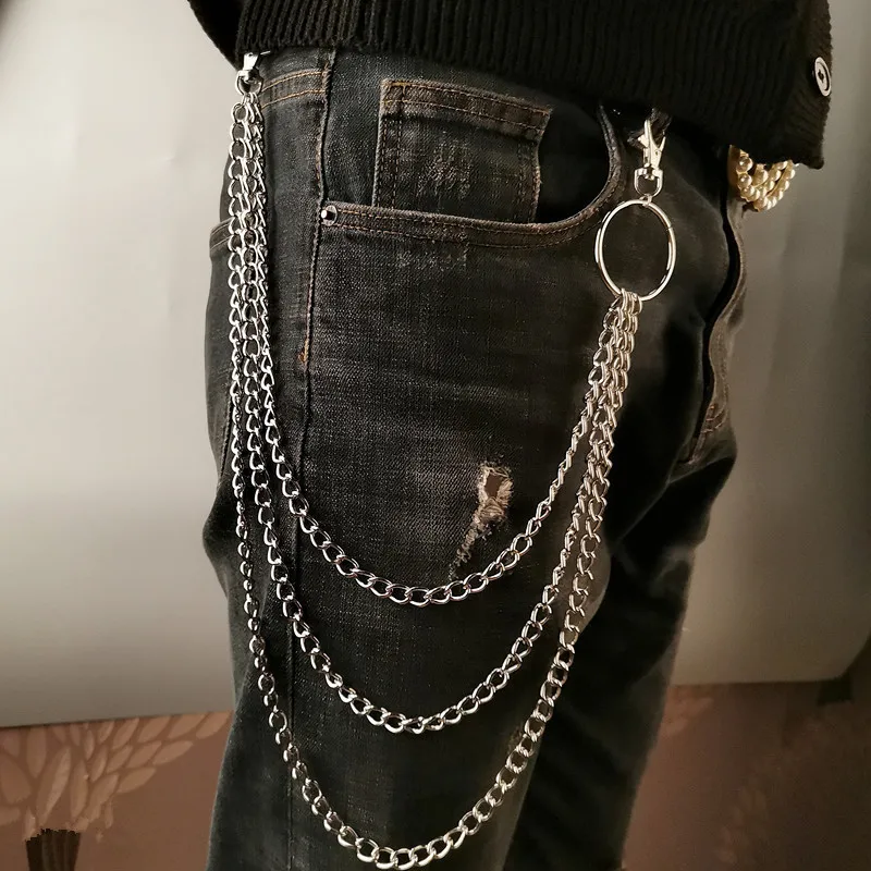 Cadena de cinturón metálica es - Phone Accessories Men reseña y precio