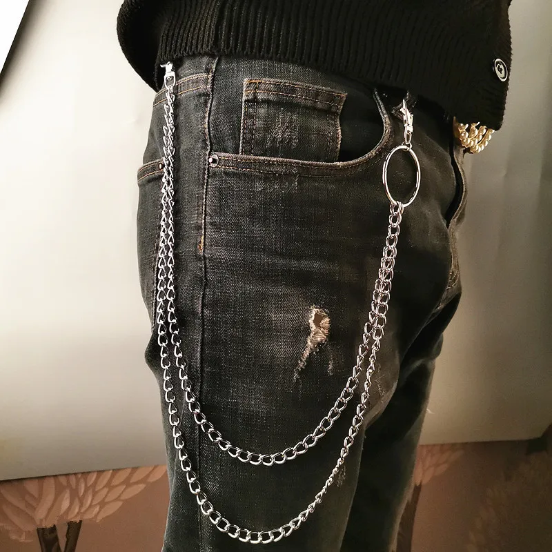 Cadena de cinturón metálica es - Phone Accessories Men reseña y precio