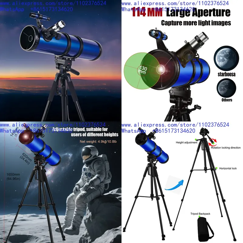 Telescopio Reflector Newtonian - Phone Accessories Wholesale reseña y precio