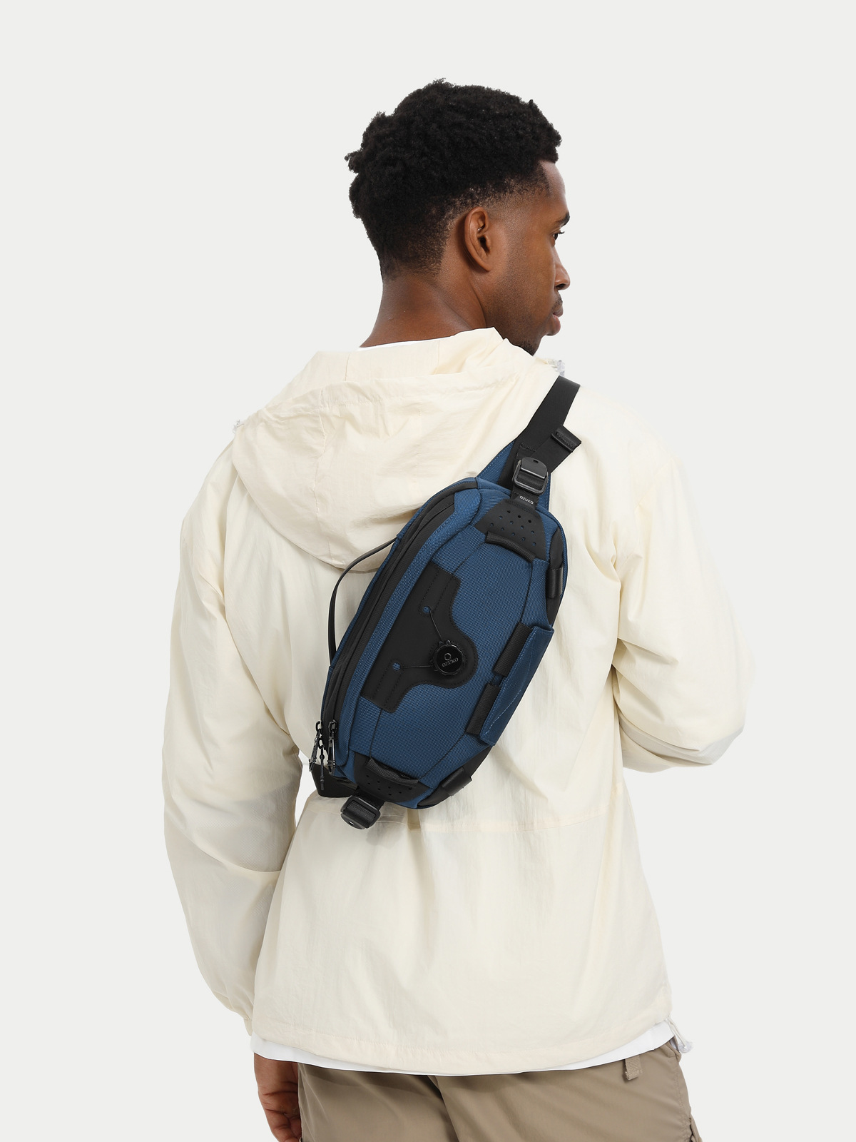 OZUKO-Bolso de pecho multifunc - Phone Accessories Men reseña y precio