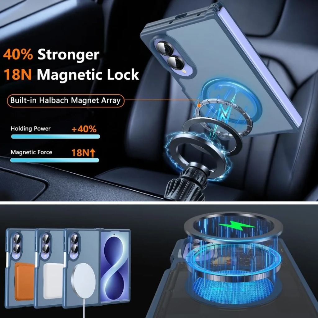 Funda magnética Magsafe con ta - Z Phone Accessories reseña y precio