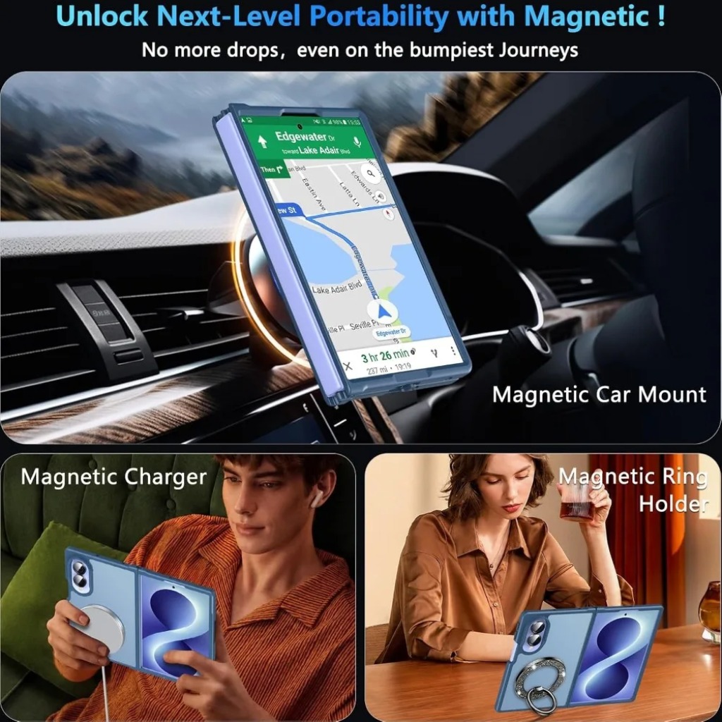 Funda magnética Magsafe con ta - Z Phone Accessories reseña y precio