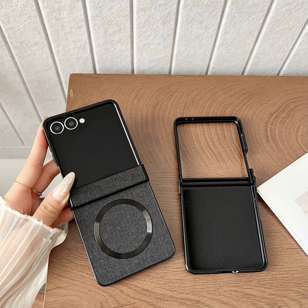 Funda magnética de cuero y tel - Z Phone Accessories reseña y precio